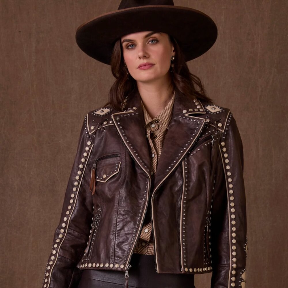 Double D Ranch Behren's Biker Jacket - Picture 4 of 6